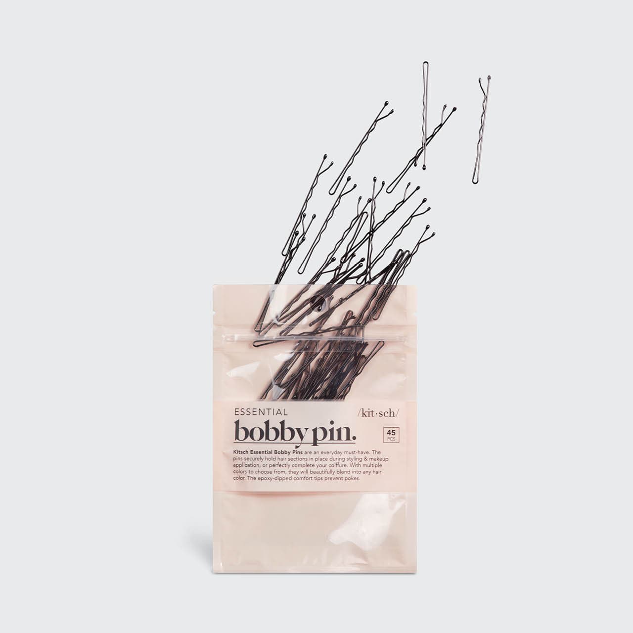 FREE Black Bobby Pins 45pc Set