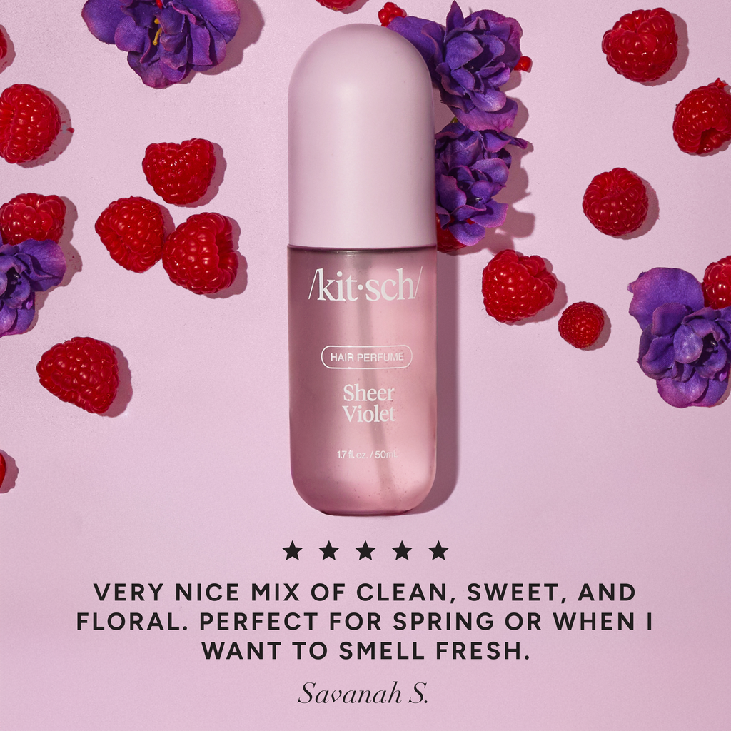 Garden Tea Party Duo: Warm Sugar & Sheer Violet Hair Perfume