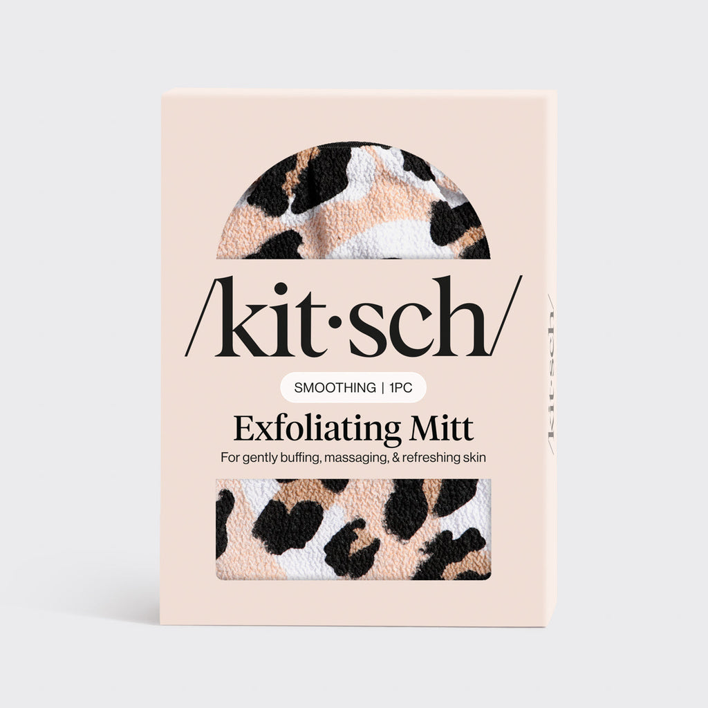 Leopard Exfoliating Glove