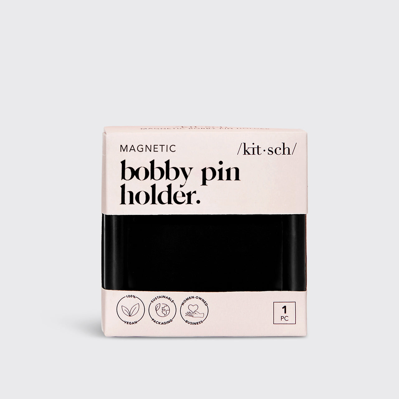 Magnetic Bobby Pin Holder - Black