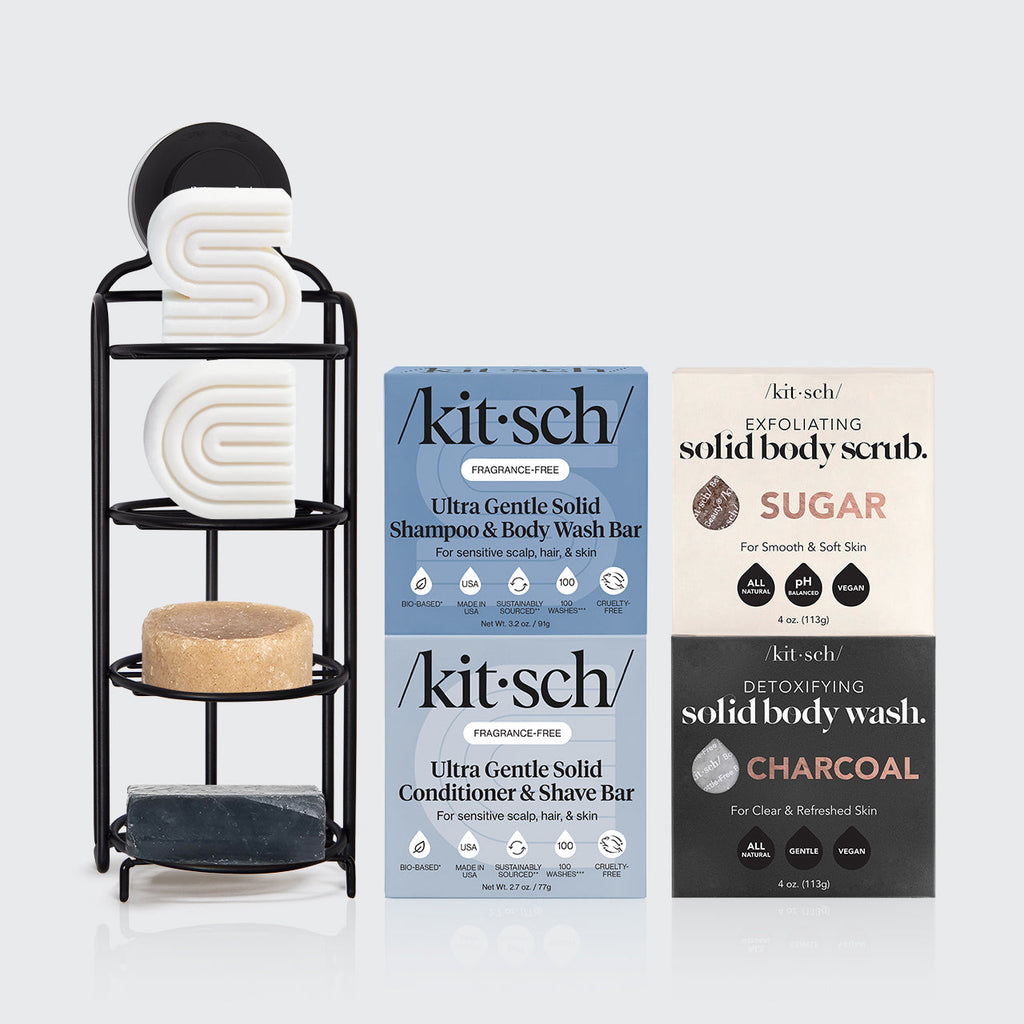 Build Your Own Shampoo & Conditioner with FREE Self-Draining Shower Caddy